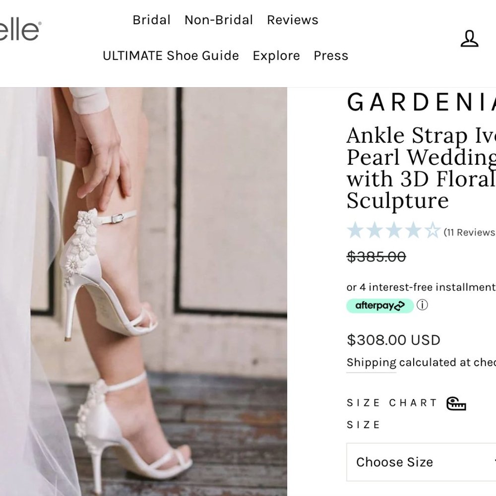 Bella Belle Gardenia Heels